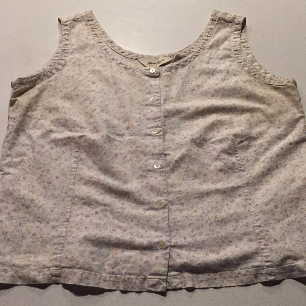 Light Floral Vest
